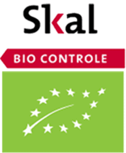 Skal bio controle logo, keurmerk op etiket, voedselverpakking